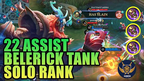 "End Na" Ang Lupet ni Kadita at Kimmy sa RANK - 22 ASSIST BELERICK TANK SOLO RANK #kazukiyanofficial