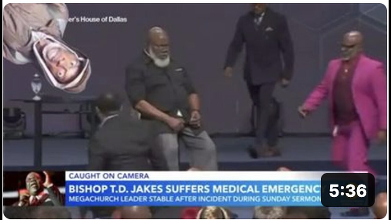 VACCINE HUSTLER BISHOP T.D. JAKES GETS FAUCI'D!