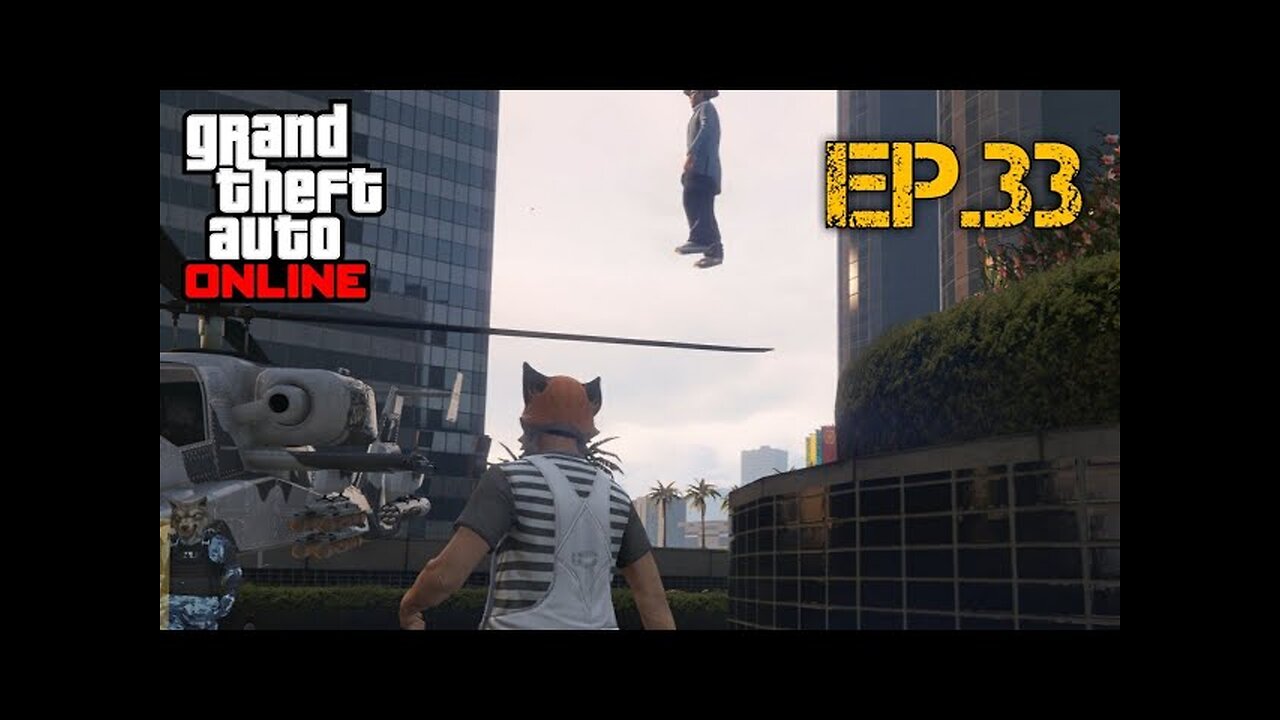 TailslyPlays GTA 5 Online[Ep.33]A floating hatman in the helicopter