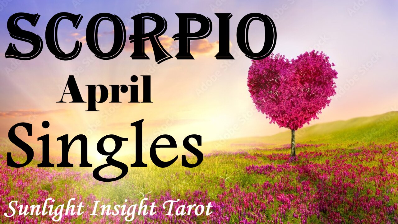 SCORPIO - They Give You Red Flags!🚩 Someone Else or Someone New is A Better Option!🌹 April Singles