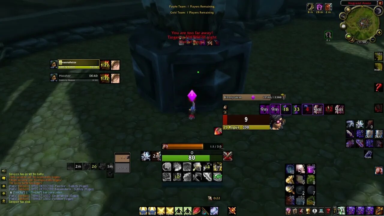 just to show how skilless rogue is