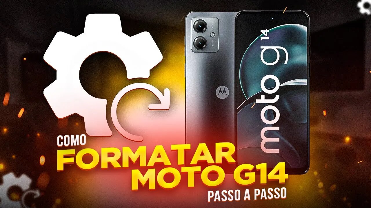 Como FORMATAR MOTO G14 (PASSO A PASSO)