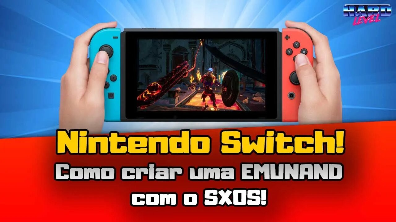 Tutorial Nintendo Switch - Como criar uma EMUNAND no SXOS! Maior segurança para o console!