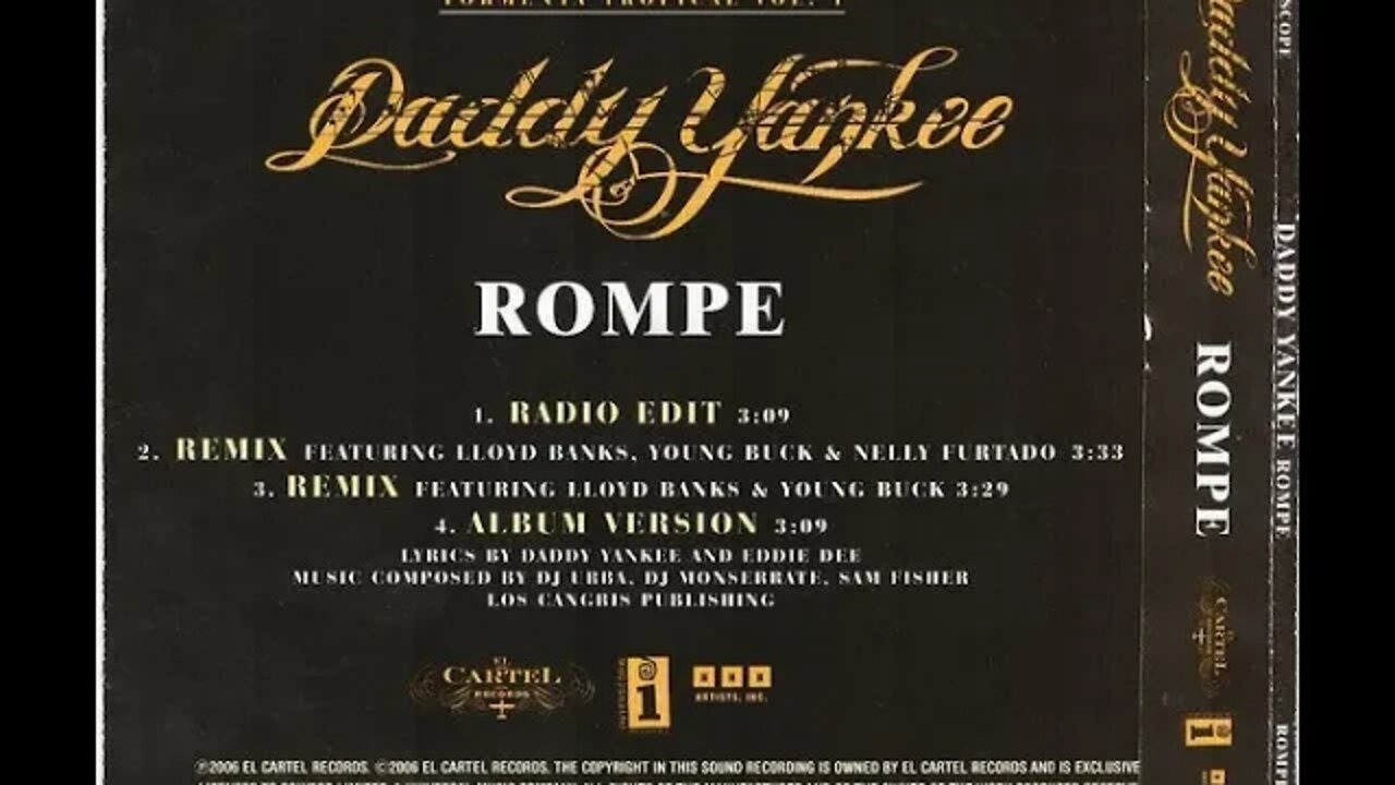 Daddy Yankee - Rompe (Original Version (Explicit))