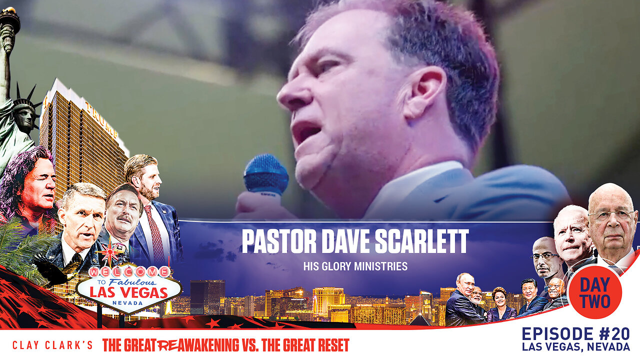 Pastor Dave Scarlett with HIS GLORY Ministries | ReAwaken America Tour Las Vegas | Request Tickets Via Text 918-851-0102