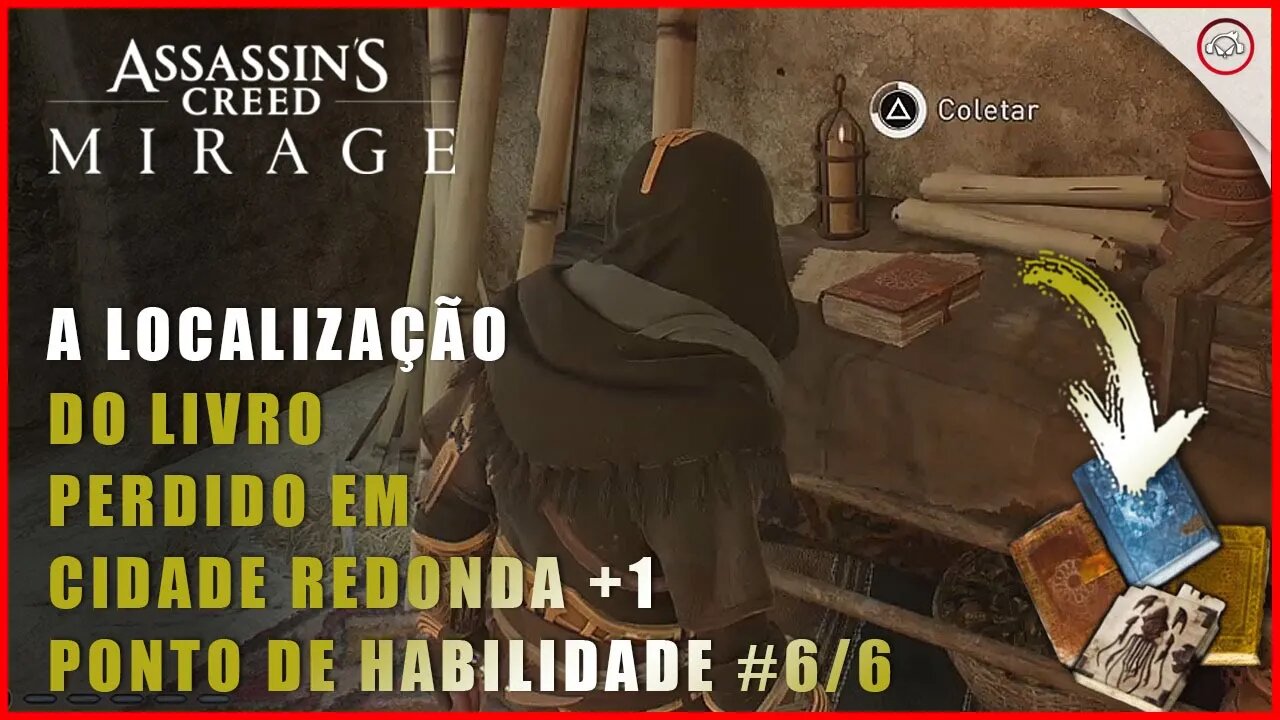 AC Mirage, A localização do Livro Perdido em Deserto + 1 Ponto de Habilidade #6/6 | Super-Dica