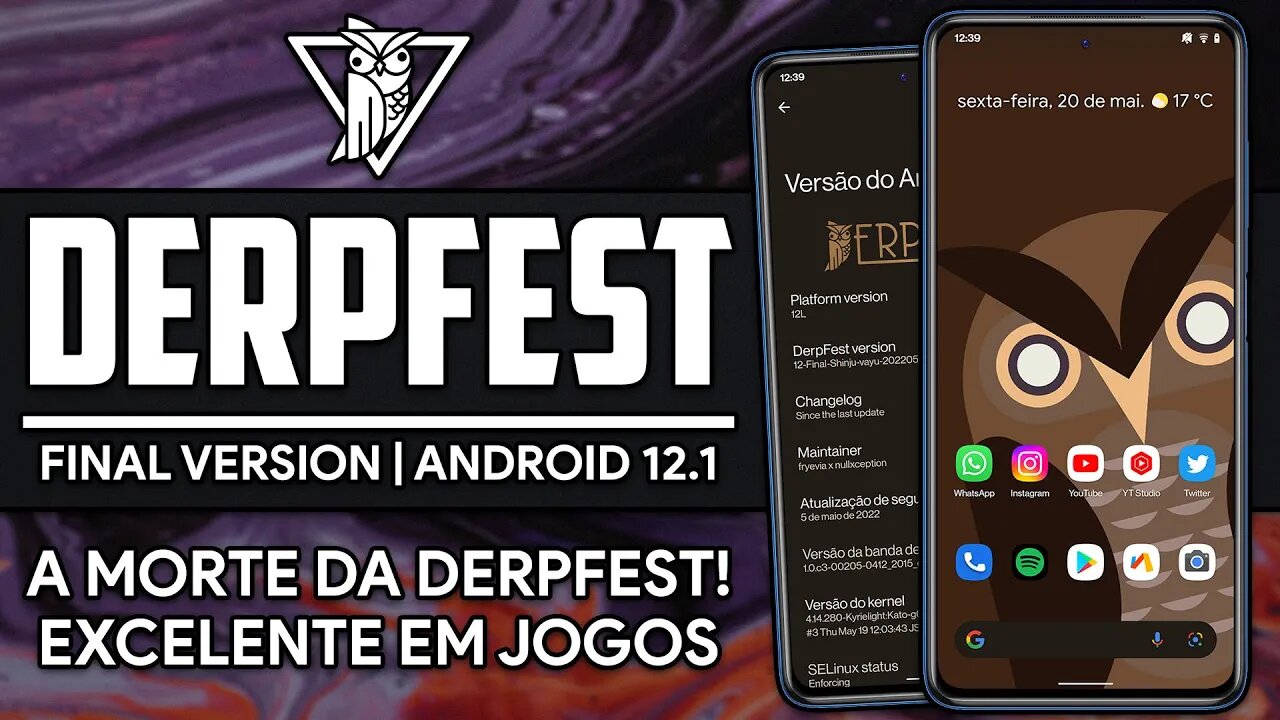 A MORTE DA DERPFEST! 😢 | Derpfest Final Version | Android 12.1 (12L)