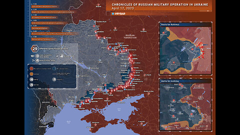 ⚡️🇷🇺🇺🇦⚔️ #Highlights of Russian Military Operation in #Ukraine on 18 Apr 2023⚡️