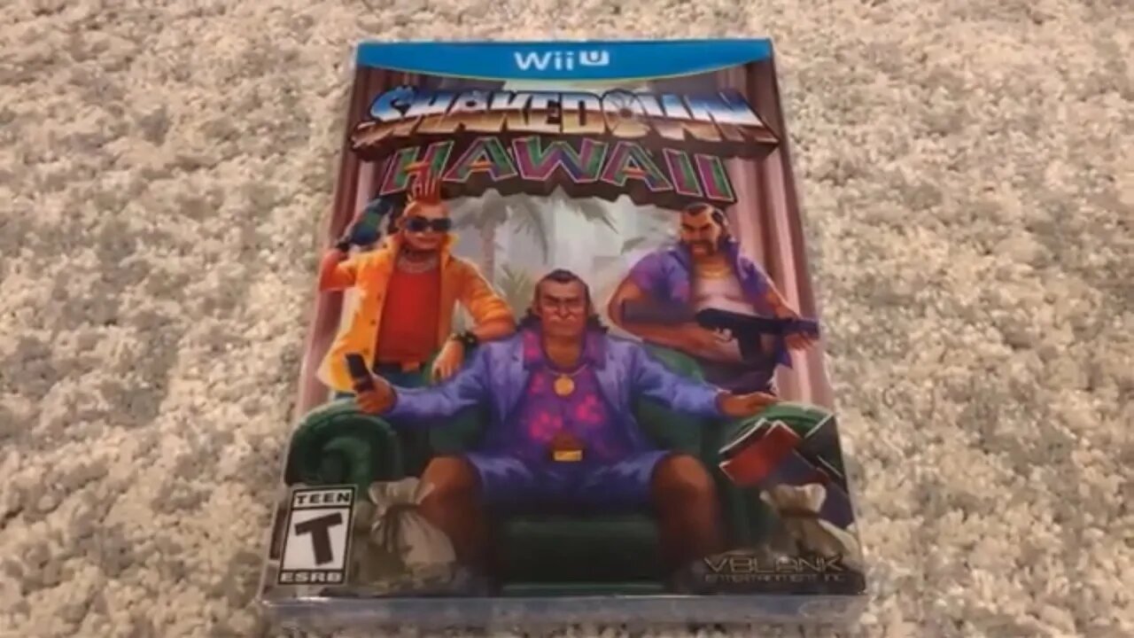 Shakedown: Hawaii [Special Edition] - Wii U - AMBIENT UNBOXING