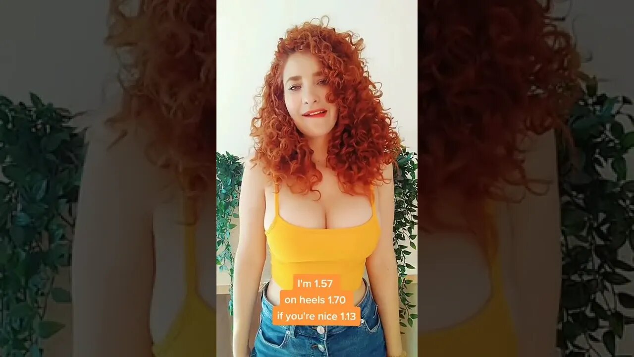 PERFECT BOOBS REDHEAD | TÁ COM FAROL ACESO #29 #shorts