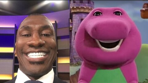 Barney The Dinosaur aka Shannon Sharpe leaves Undisputed Show.