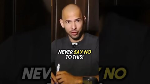 Never say no to THIS!