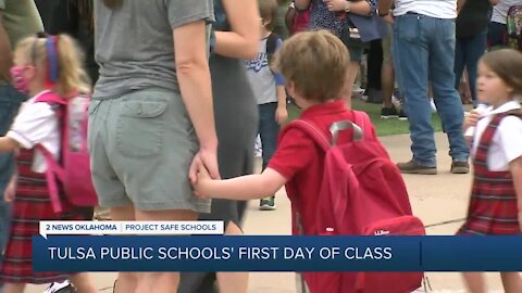 Tulsa Public Schools First Day of Class