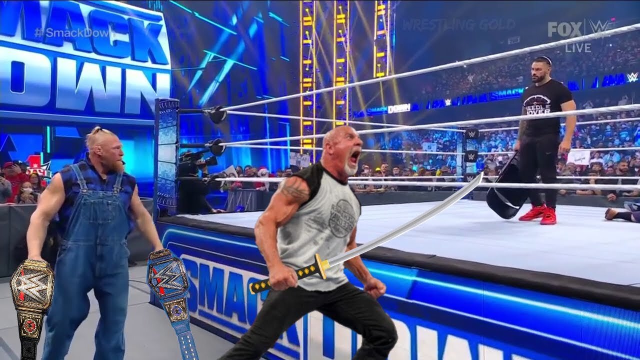 WWE 29 August 2023 Roman Reigns VS Goldberg Vs Brock Lesnar