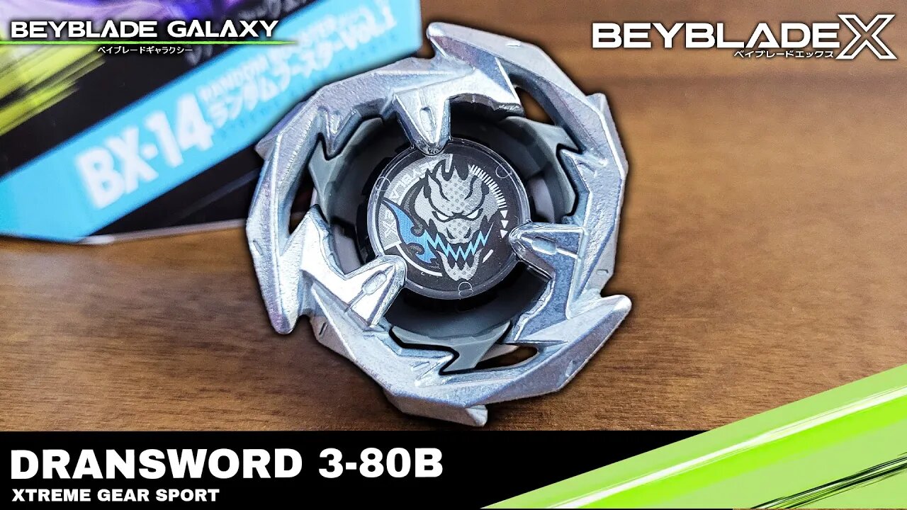 Análise BX-14 03 DRANSWORD 3-80B - Beyblade X