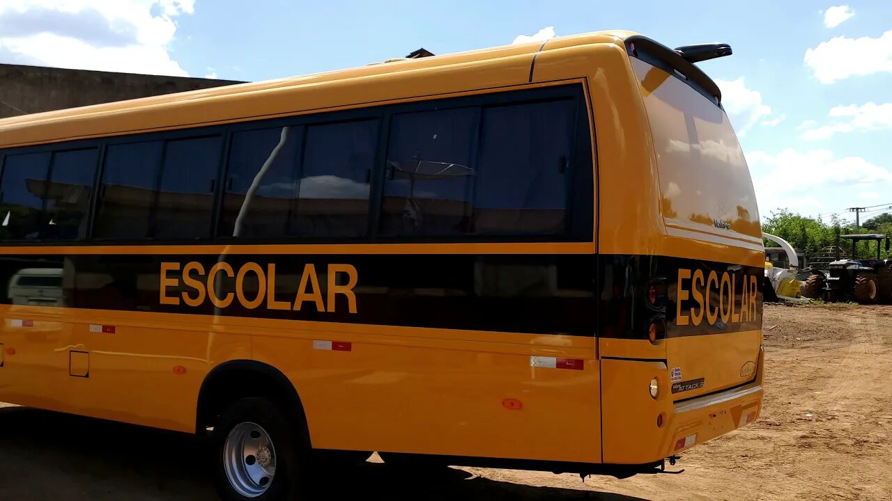 Nova Cantu Recebeu um Novo Ônibus Para Transporte Escolar