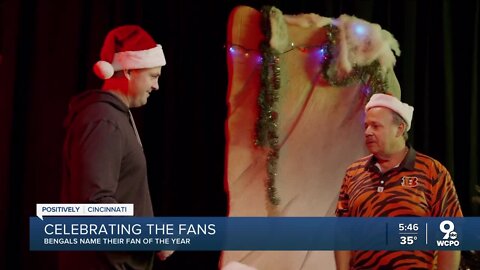 Cincinnati Bengals name their fan of the year