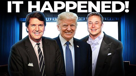 Trump Tucker Carlson & Elon Musk’s ALL New Partnership Changes Everything