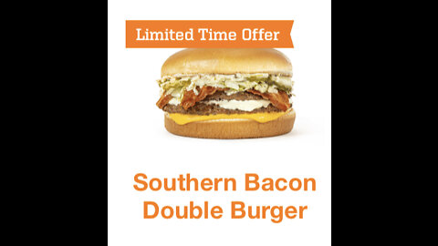 Whataburger Southern Bacon Double Burger