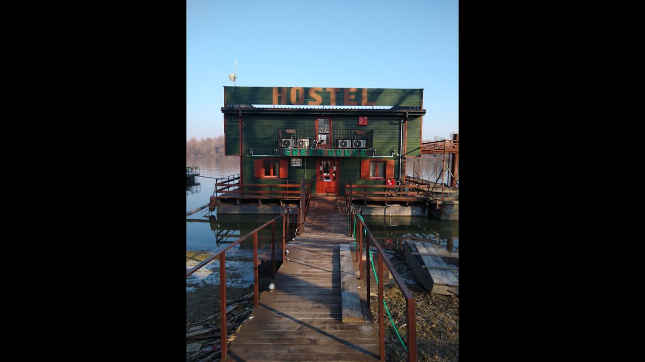 Green Hostel on Danube River Belgrade Serbia