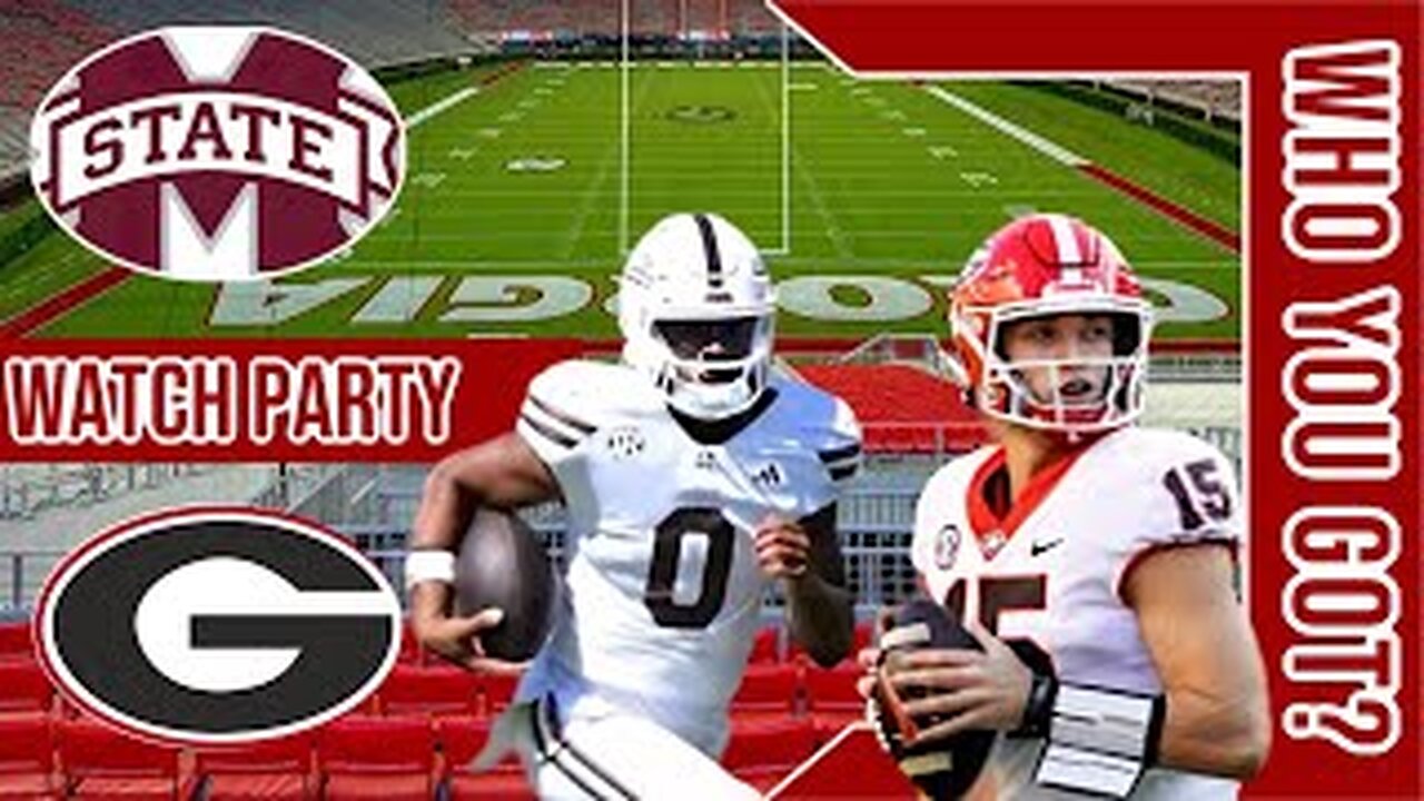 Mississippi St Bulldogs vs Georgia Bulldogs | Live Play by Play & Reaction Stream | 2024 SEC GM 6