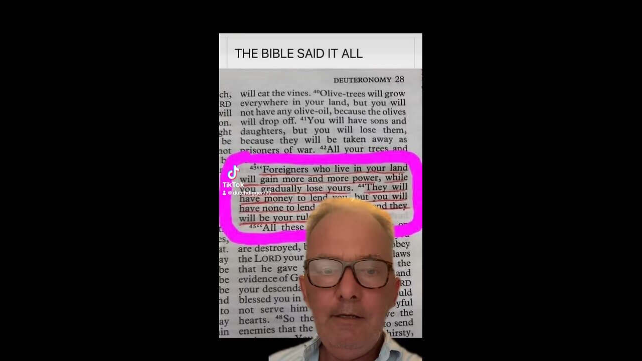 WHAT IS GOD SAYING ABOUT IMMIGRANTS