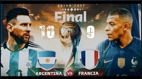 Argentina vs Francia(10-9) PARODIA - La Final Más Épica de la Historia -Argentina Campeón Qatar 2022