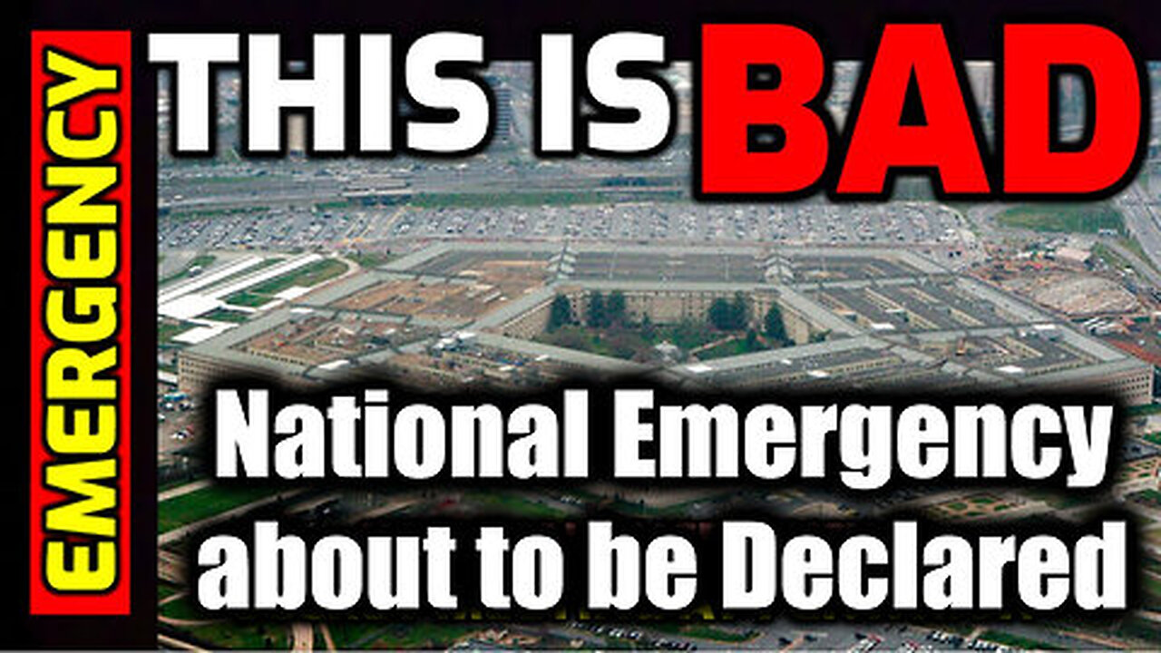 ALERT- National Emergency about to be Declared - US Pentagon Officials hold Secret Meeting