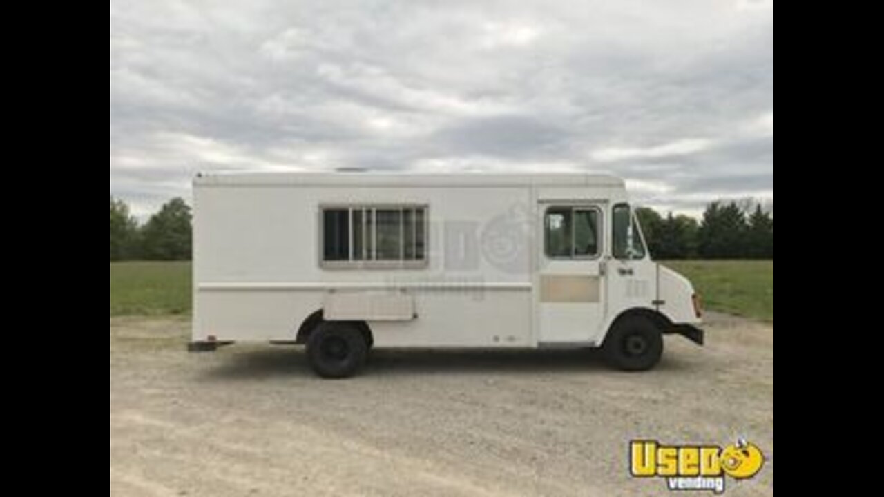 Inspected - 22' GMC P3500 Diesel Step Van Street Food Truck with 2022 Kitchen Build-Out for Sale