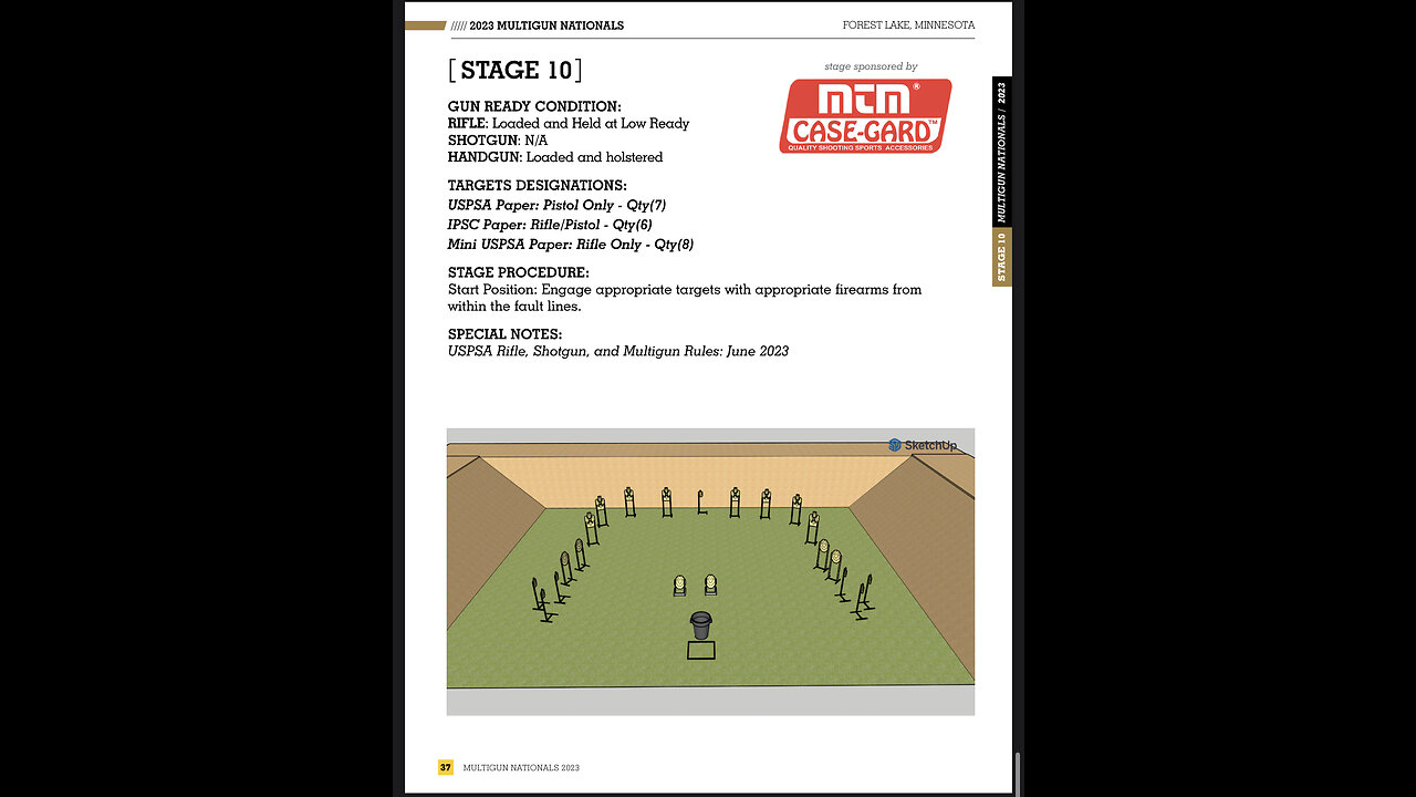 United States Practical Shooting Association, USPSA Multigun Nationals Stage 10