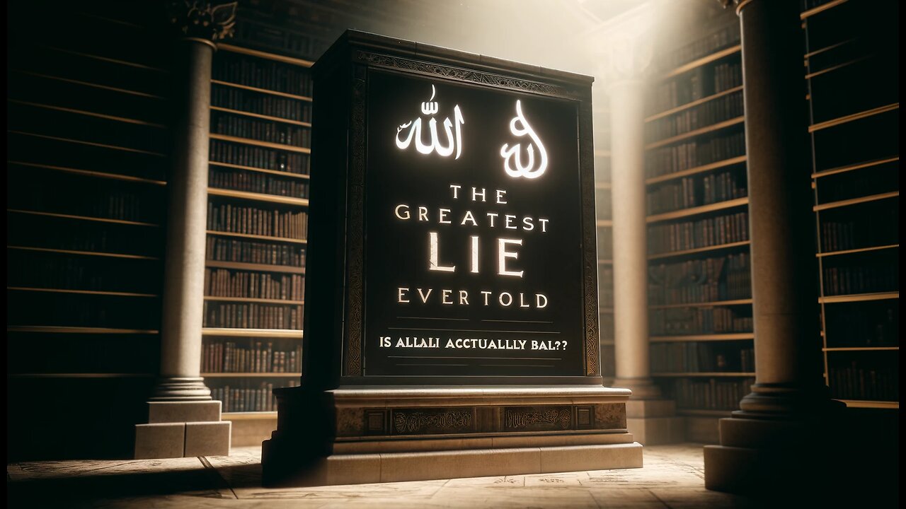 The Biggest lie ALLAH is BAAl