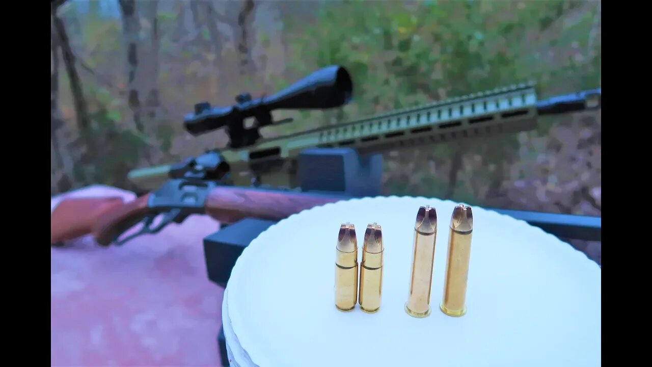 458 Socom VS 4570 GOVT - How Many Paper Plates???