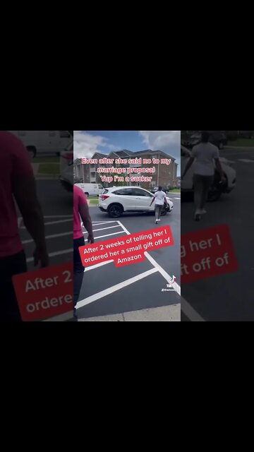 Man Gifts Woman New Car After Marriage Proposal Rejection #shorts