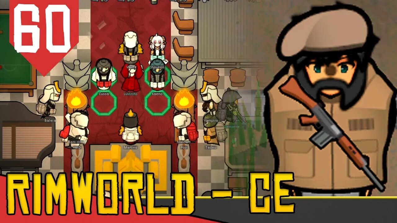 CARAVANA VOADORA - Rimworld Combat Extended #60 [Série Gameplay PT-BR]