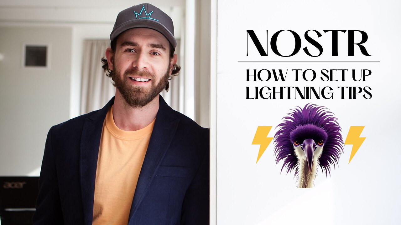 HOW TO NOSTR UPDATE - HOW TO SET UP BITCOIN LIGHTNING TIPS ON DAMUS - NOSTR FOR DUMMIES (LIKE ME)