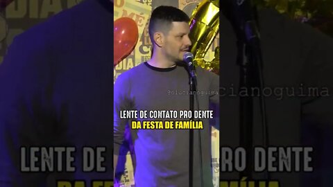 O PERIGO DA LENTE DE CONTATO #shorts #standupcomedy