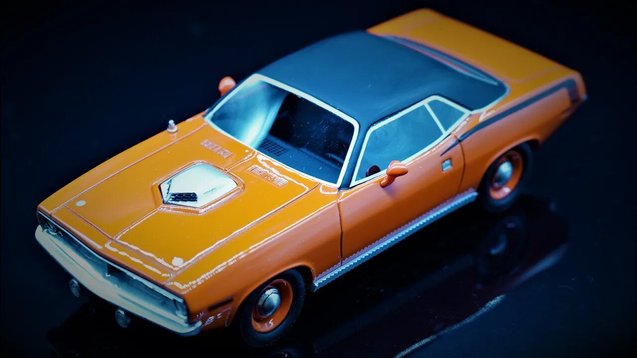 Plymouth 'Cuda 426 Hemi - BoS 1/43 - 2 MINUTES REVIEW