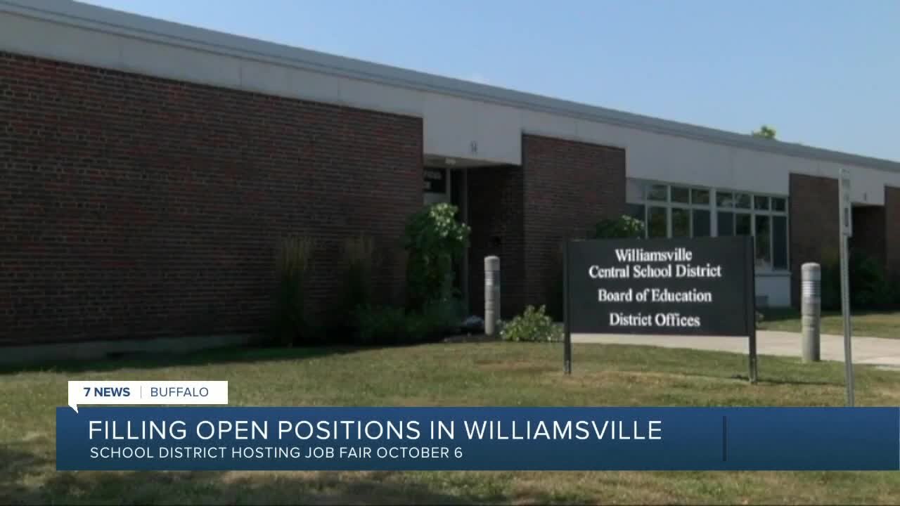 Williamsville Central School District to hold job fair