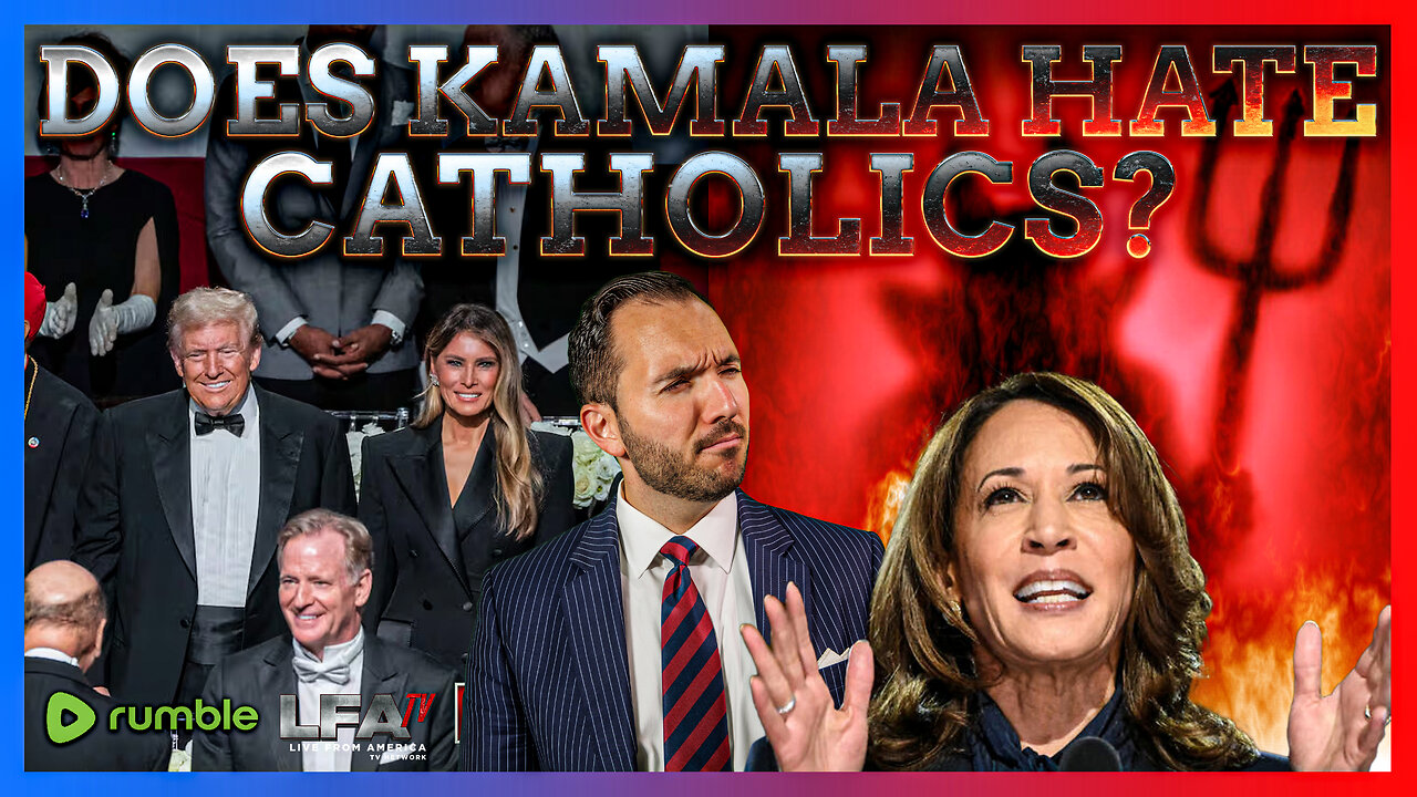 DOES KAMALA HATE CATHOLICS? WHY SKIPPING THE AL SMITH DINNER COST HER BIG | MIKE CRISPI UNAFRAID 10.18.24 10AM EST