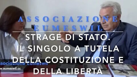 Strage di Stato - il singolo a tutela della costituzione e della libertà. Con Angelo Giorgianni