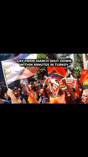 Gay Pride March Shut Down Within Minutes in Turkey