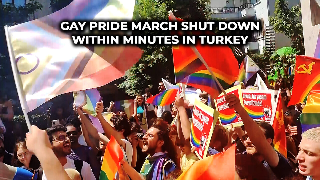 Gay Pride March Shut Down Within Minutes in Turkey