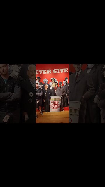some of the best minds in the world can be seen at the Cup Noodle Museum in Japan