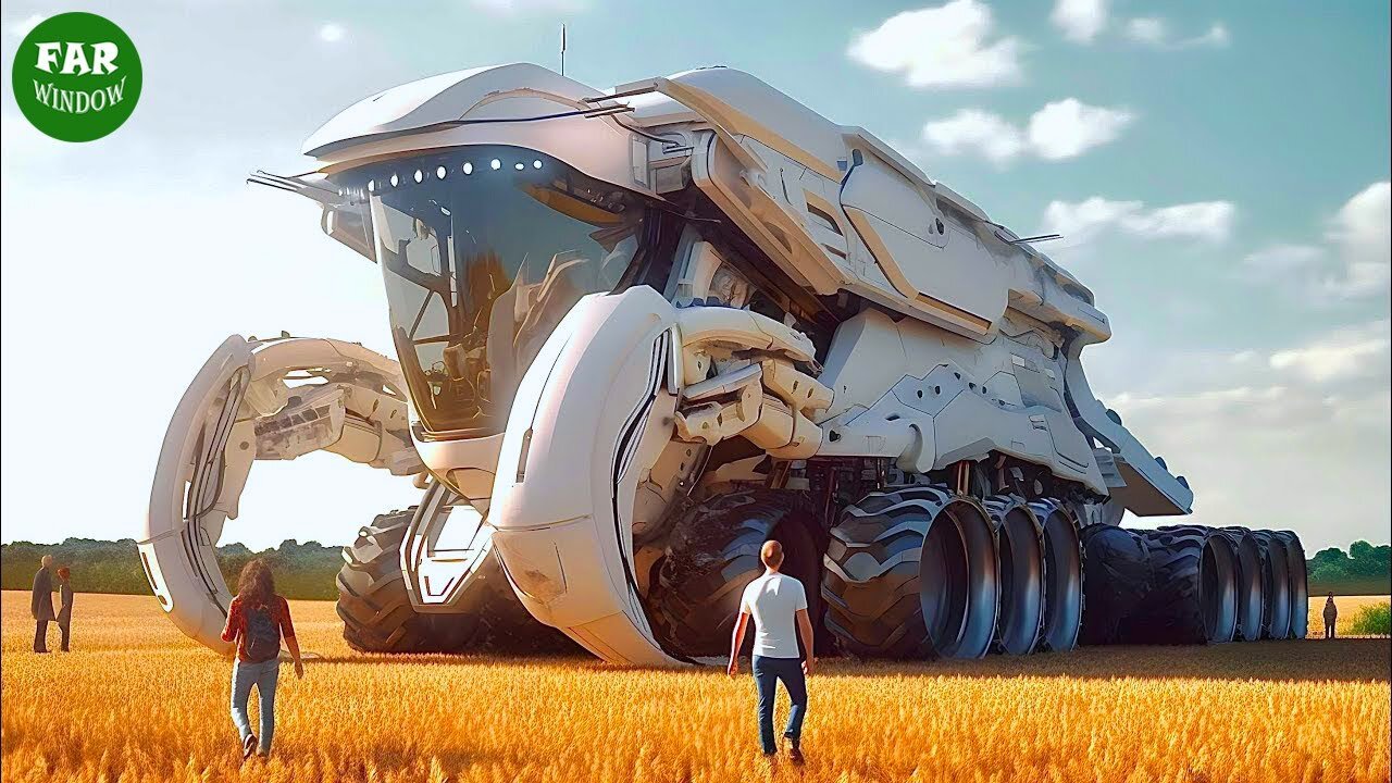 20 Futuristic Agriculture Machines That are Next Level ▶ 24