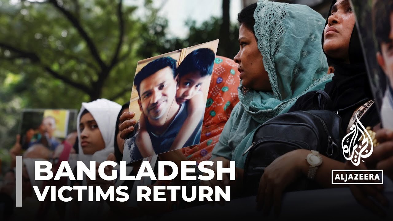 Bangladesh protest: Families of missing people demand their return