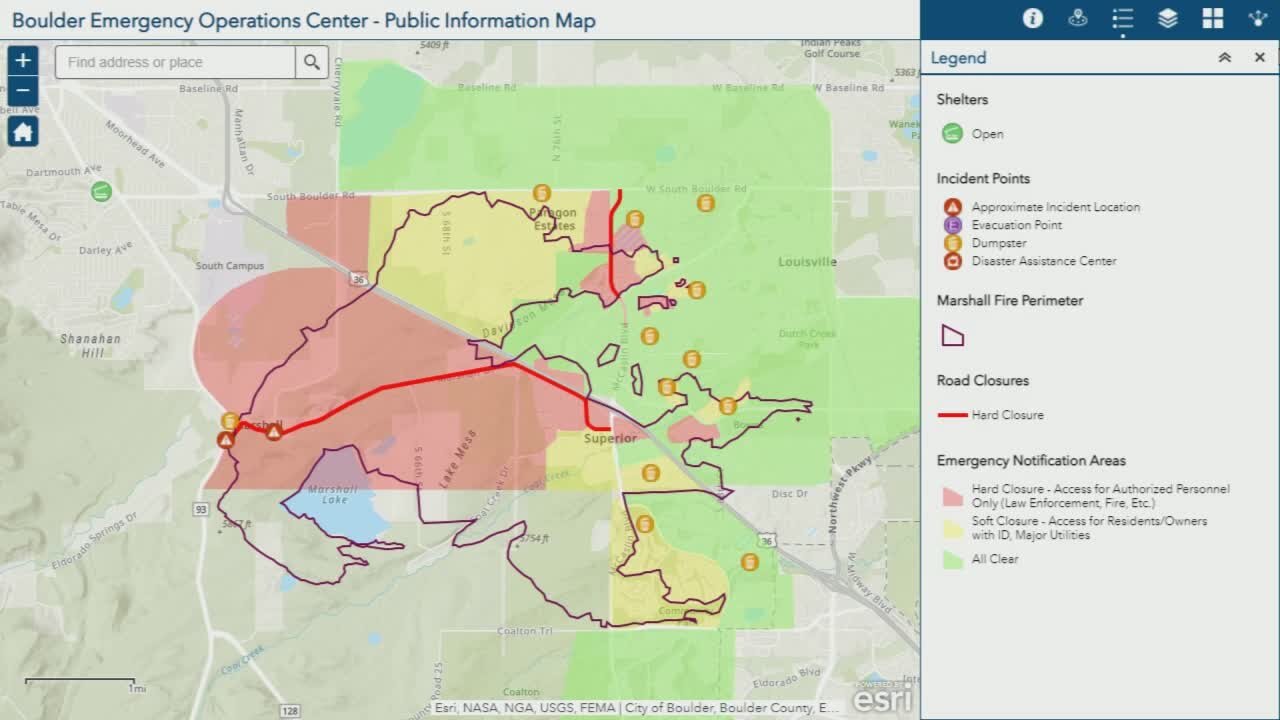 Latest on the Marshall Fire as of Tuesday, Jan. 4