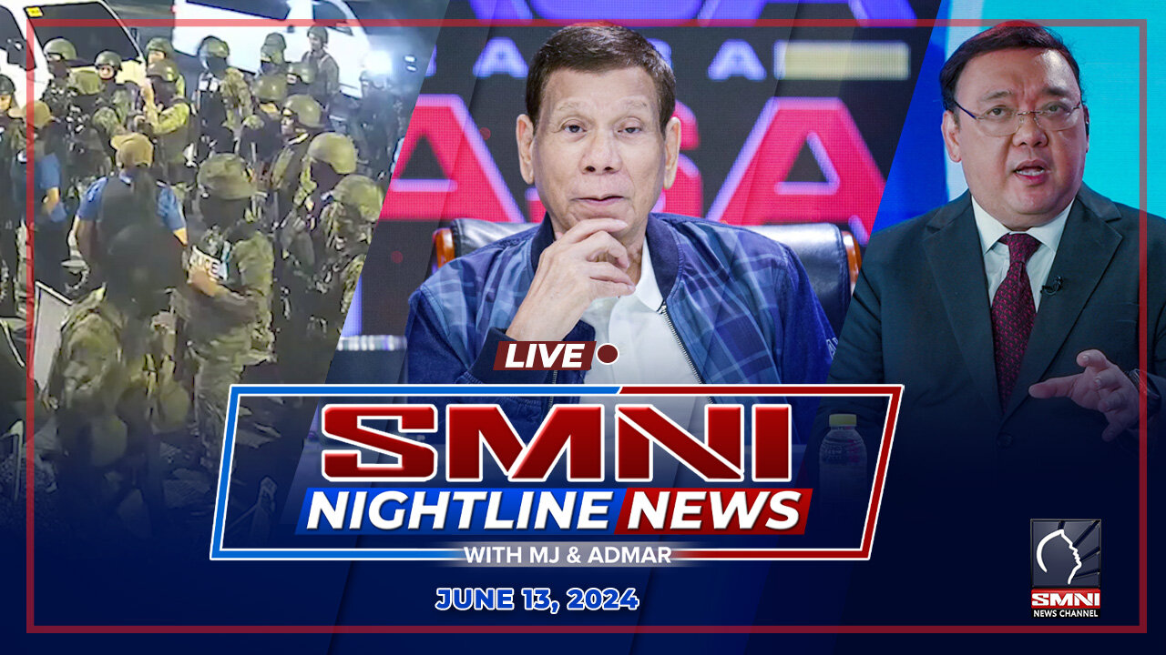 LIVE: SMNI Nightline News with MJ Mondejar, Admar Vilando, Coach Oli & Boss Dada | June 13, 2024