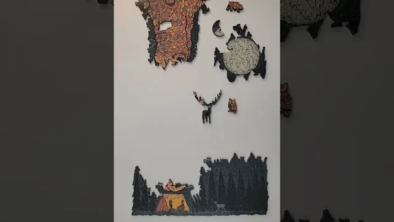 Dragon Moon Jigsaw Puzzle Stop Motion Video