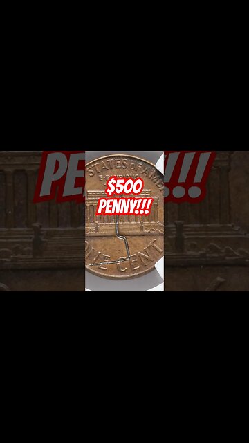 $500 Penny because of THIS! #coin