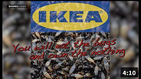 Ikea Caught Pushing Bug Eating